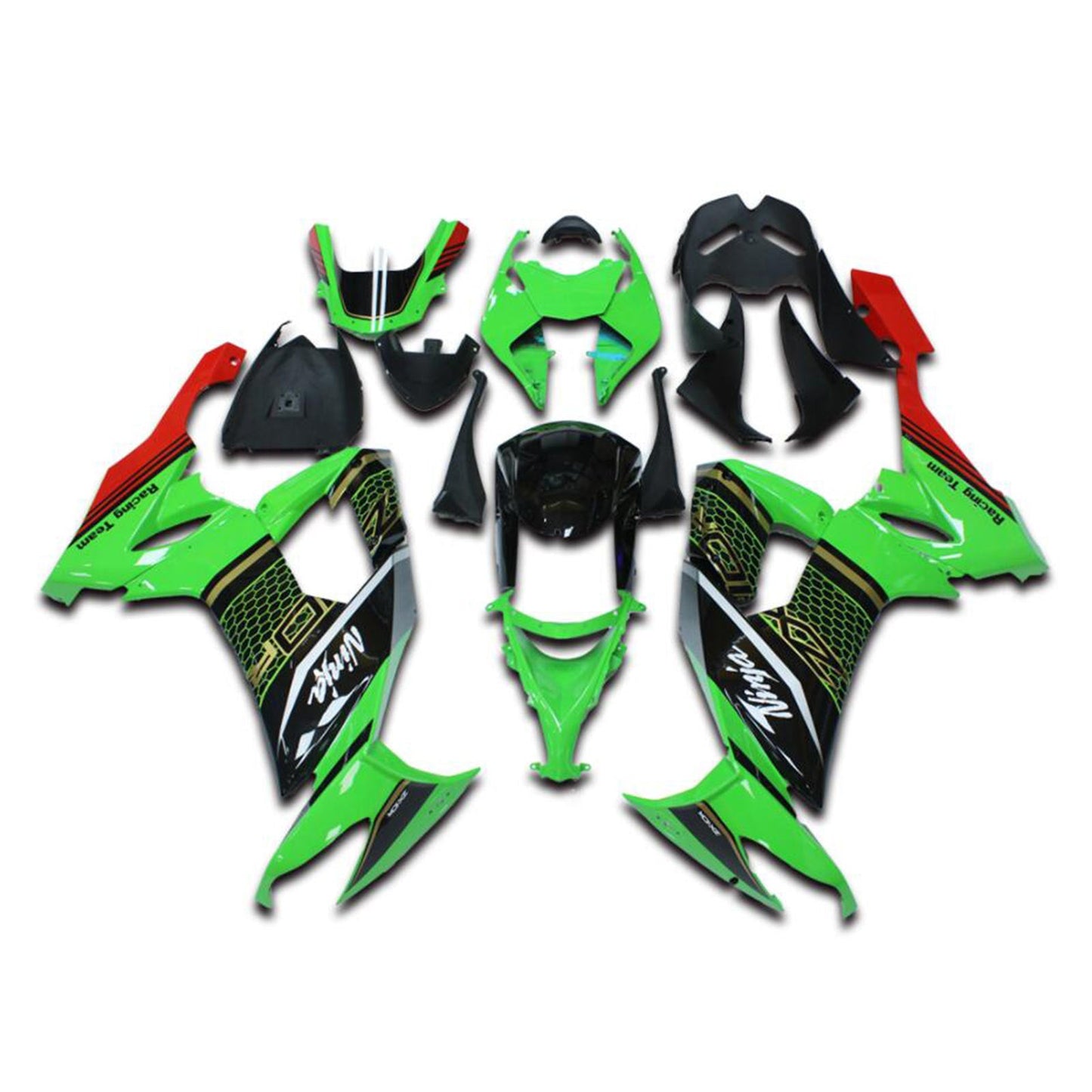 Kit carenatura iniezione Kawasaki ZX10R 2008-2010 Carrozzeria plastica ABS