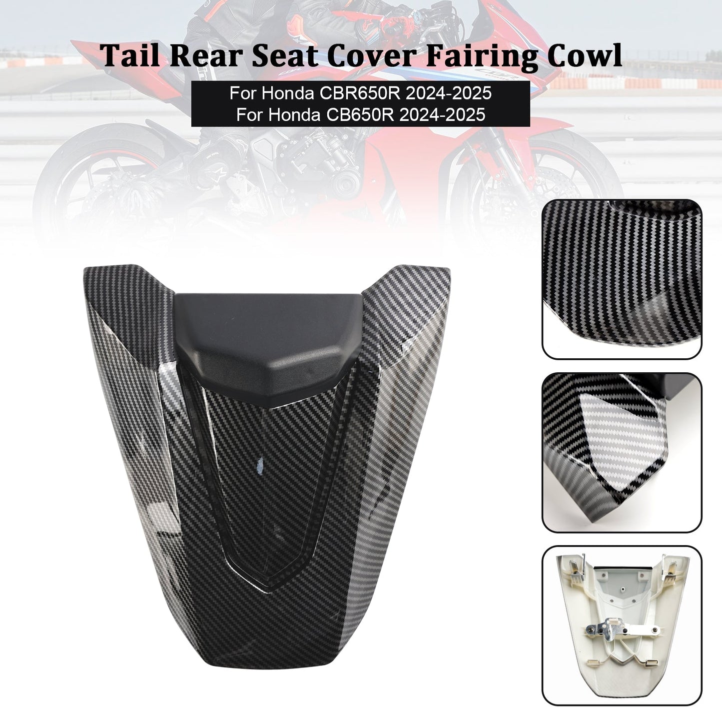 Copertura carenatura posteriore per Honda CBR650R CB650R 2024-2025