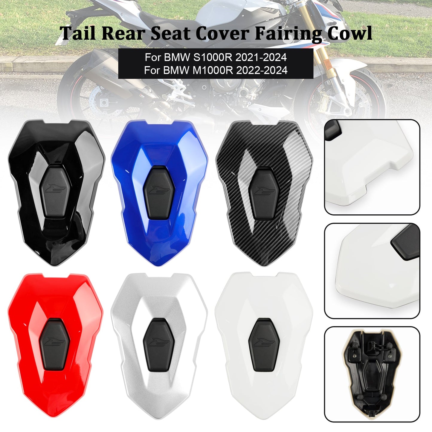 2021-2024 BMW S1000R 23-24 M1000R Coda Coprisedile posteriore Carenatura Cowl