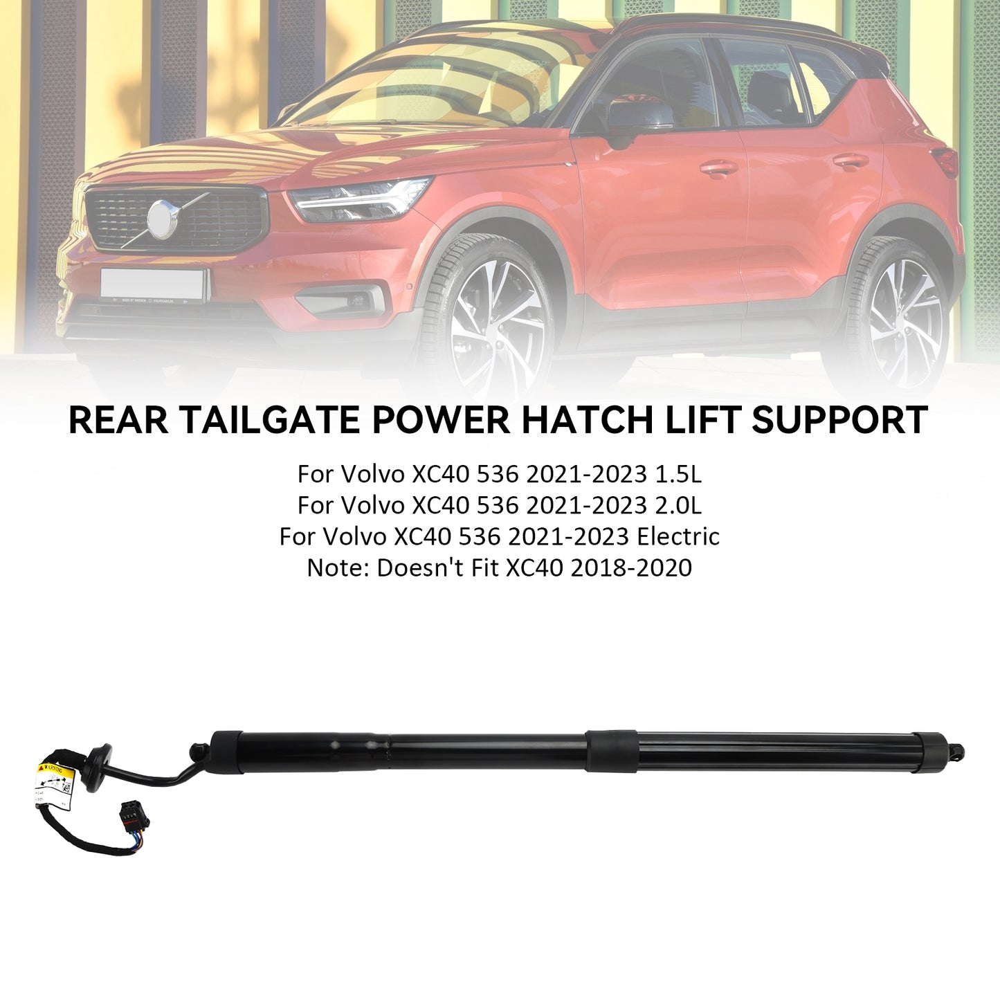 Rear Right Electric Tailgate Gas Strut 32296297 Per Volvo XC40 536 2021-2023