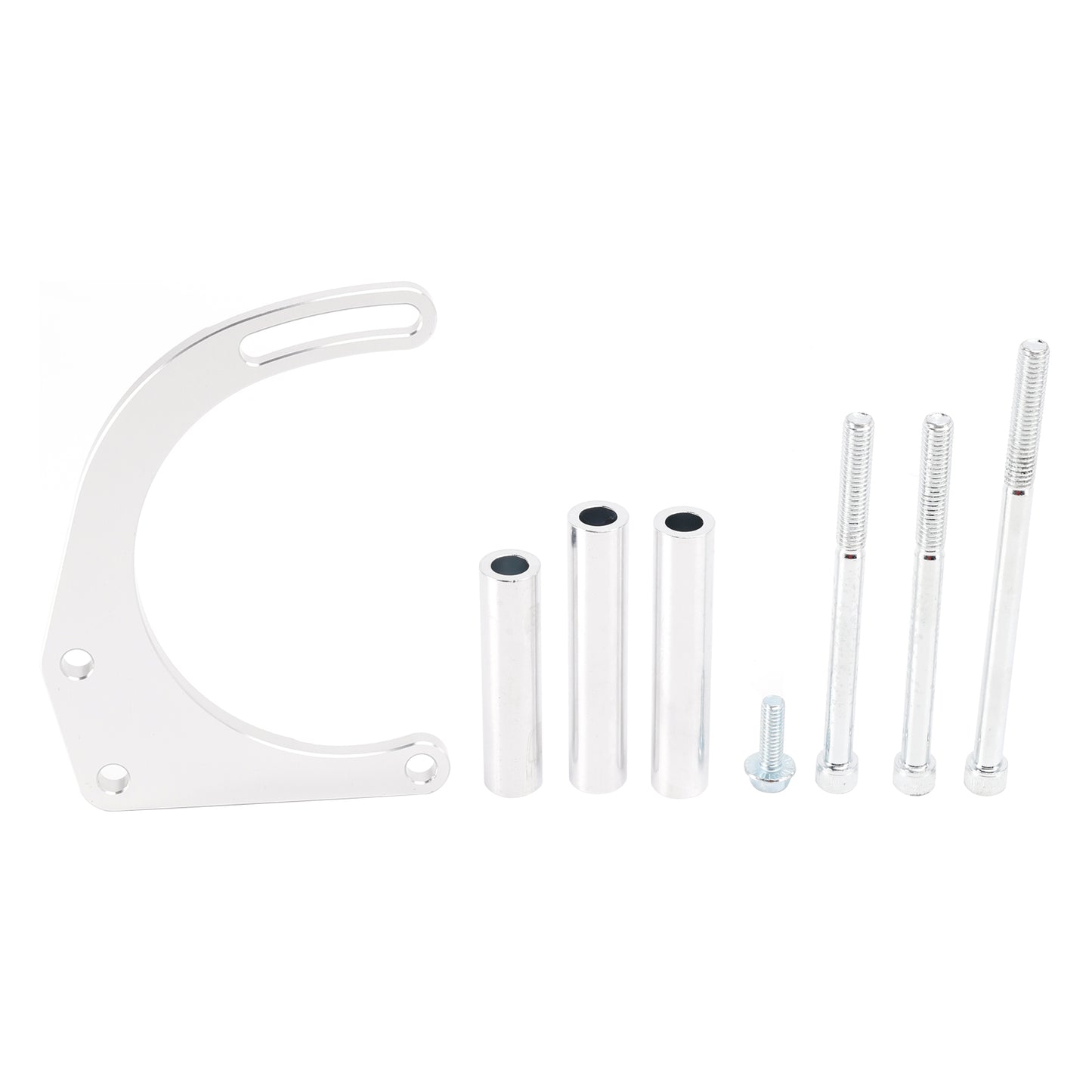 Kit di montaggio per pompa dell'acqua regolabile elettricamente con staffa alternatore 551672E per Chevy