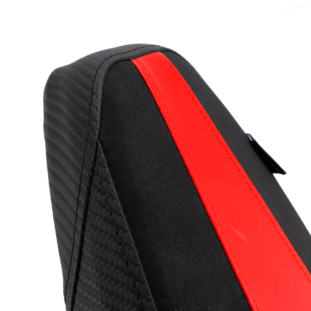 Kit sella conducente e passeggero Rs 457 per Aprilia RS457 2024-2025, cuscino in PU rosso.