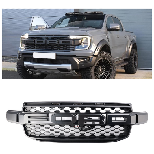 Per 2023-2024 Ford Everest Ranger Next Gen T9 Wildtrak Griglia paraurti anteriore