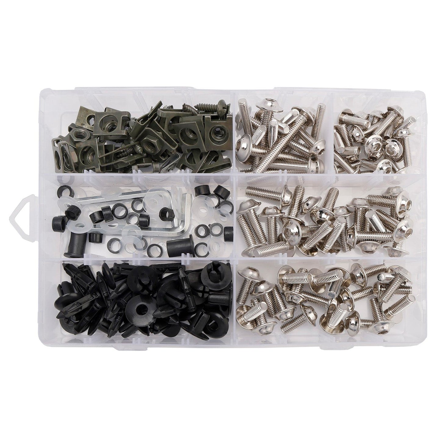 Kit carenatura iniezione in plastica ABS adatto per Kawasaki ER-6F Ninja650R 2017-2019