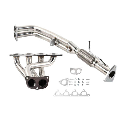 Collettore di scarico Testata Fit Honda Accord 2.2L 1990-1993 4-2-1 Tri-Y