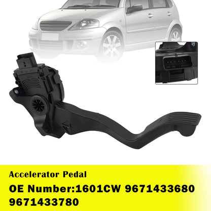 Pedale dell'acceleratore 1601CW 9671433680 per Citroën C2 C3 Peugeot 2008 207 208