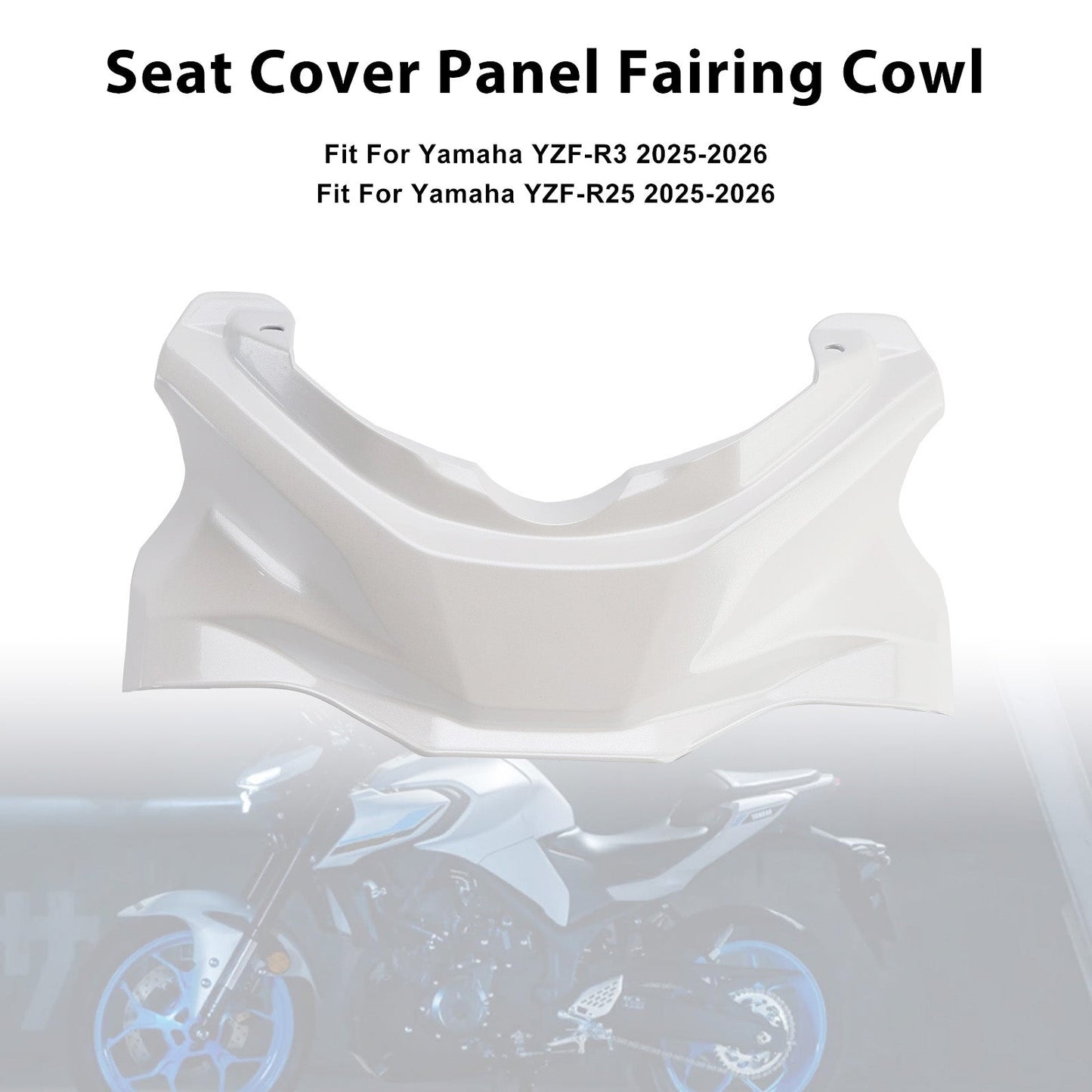 Pannello di copertura della sella Yamaha YZF-R3 R25 MT-03 2025-2026