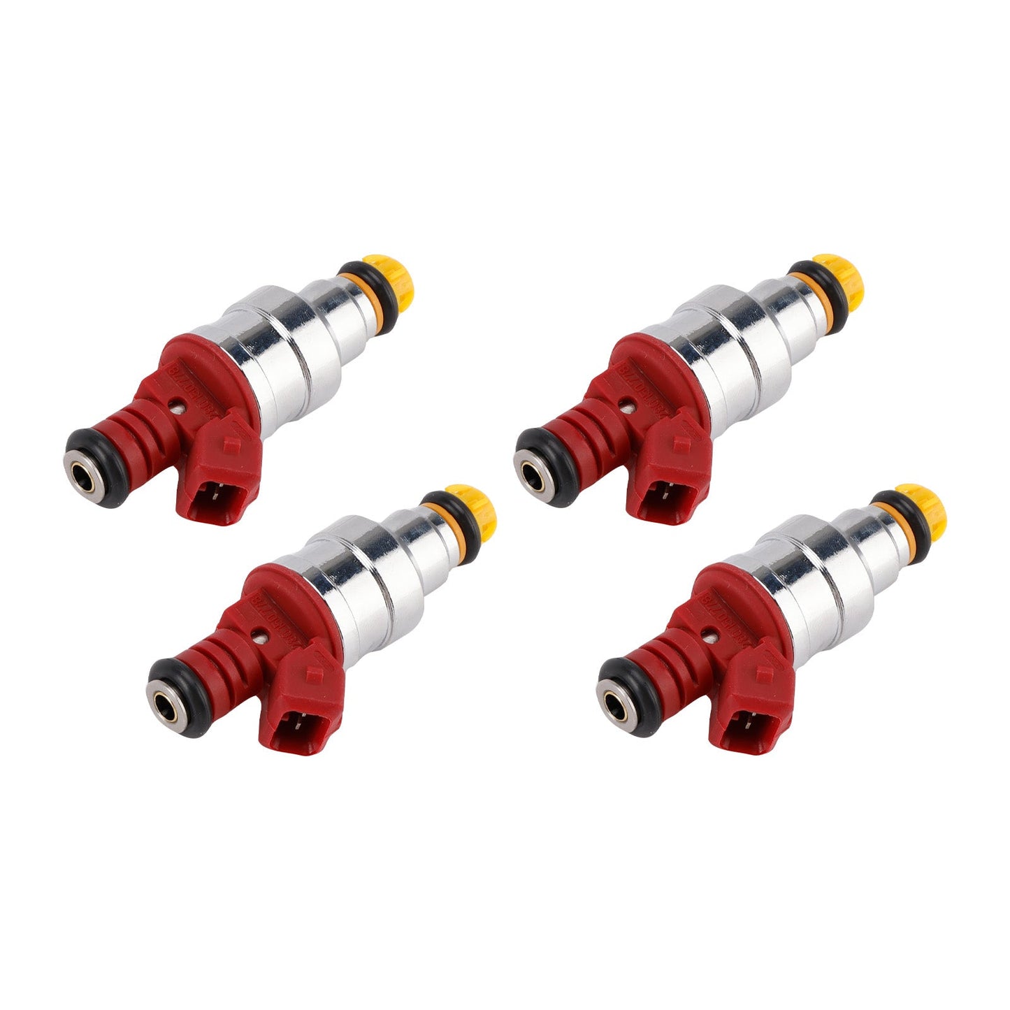 4 iniettori di carburante per Hyundai Excel 1990-1994 Scoupe 1991-1992 0280150788