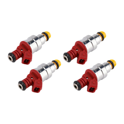 4 iniettori di carburante per Hyundai Excel 1990-1994 Scoupe 1991-1992 0280150788