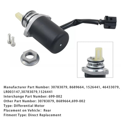 Pompa dell'olio differenziale posteriore a trazione integrale Volvo V70 2001-2002 8689664 30783079