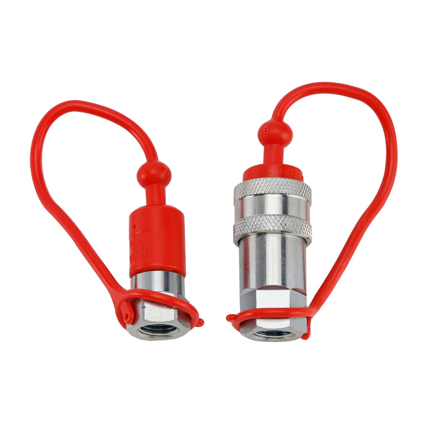 Giunti idraulici a sgancio rapido da 1/4"" NPT ISO 7241-A