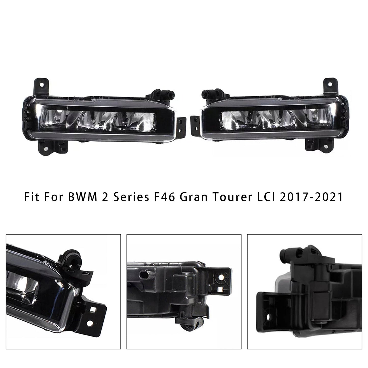 Coppia di fendinebbia a LED per paraurti anteriore per BMW G20 G21 X1 F48 LCI F45 F46 63178089526