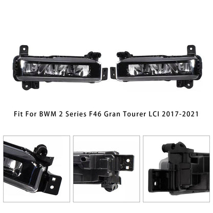 Coppia di fendinebbia a LED per paraurti anteriore per BMW G20 G21 X1 F48 LCI F45 F46 63178089526
