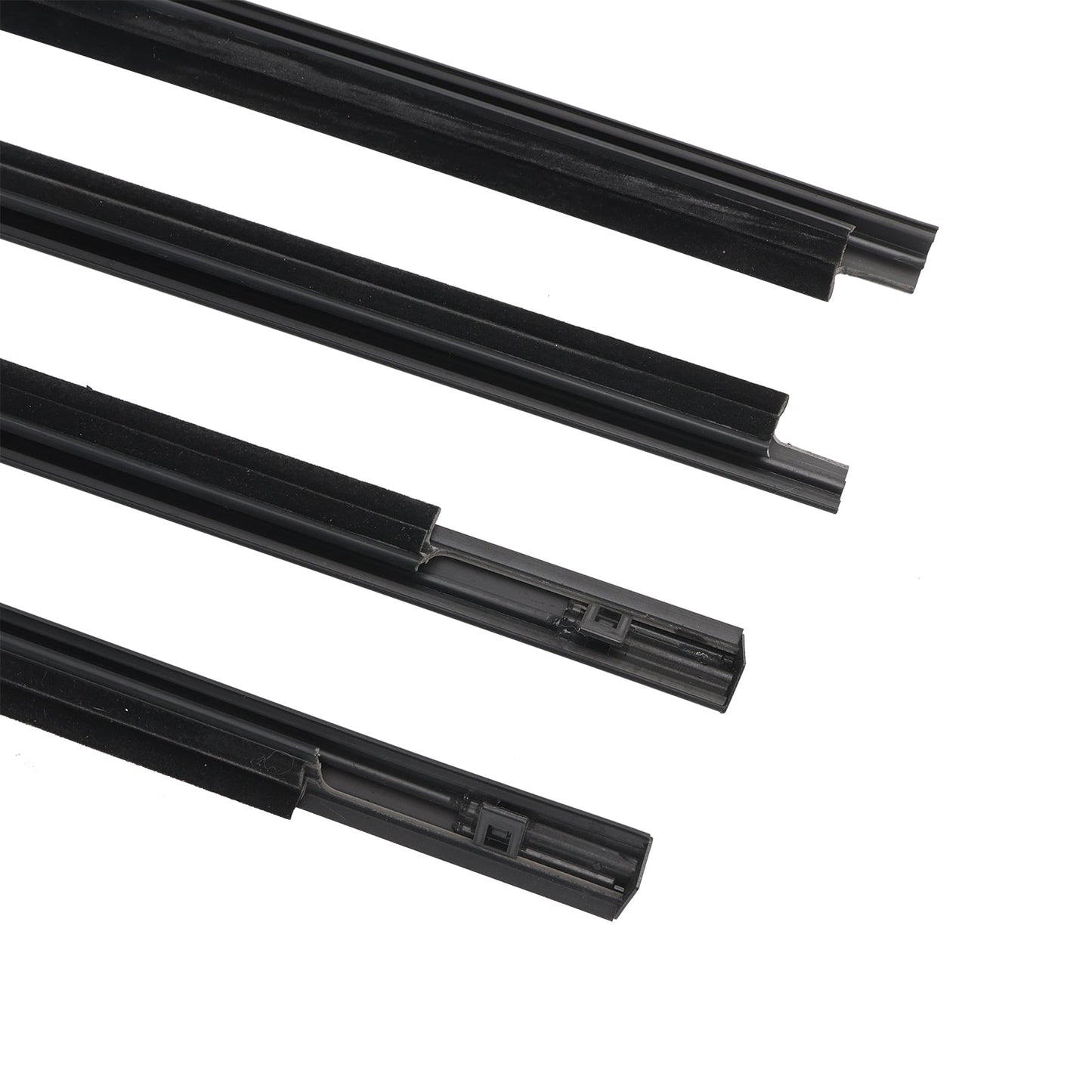 80821-8H300 Guarnizioni laterali finestrini compatibili con Nissan X-Trail 2001-2007 4 pezzi