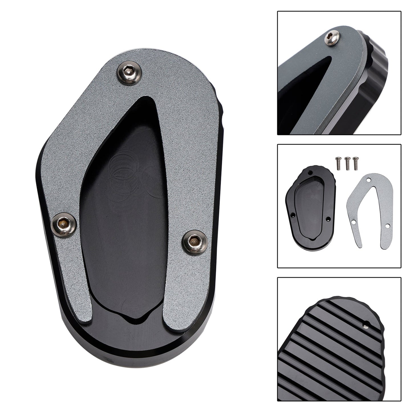 Piastra di estensione per cavalletto adatta per Bonneville T100 Street Scrambler 900 2018-2023