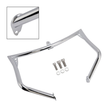Protezione paraurti antiurto per telaio motore Touring Road King FLHR 1997-2008, cromata