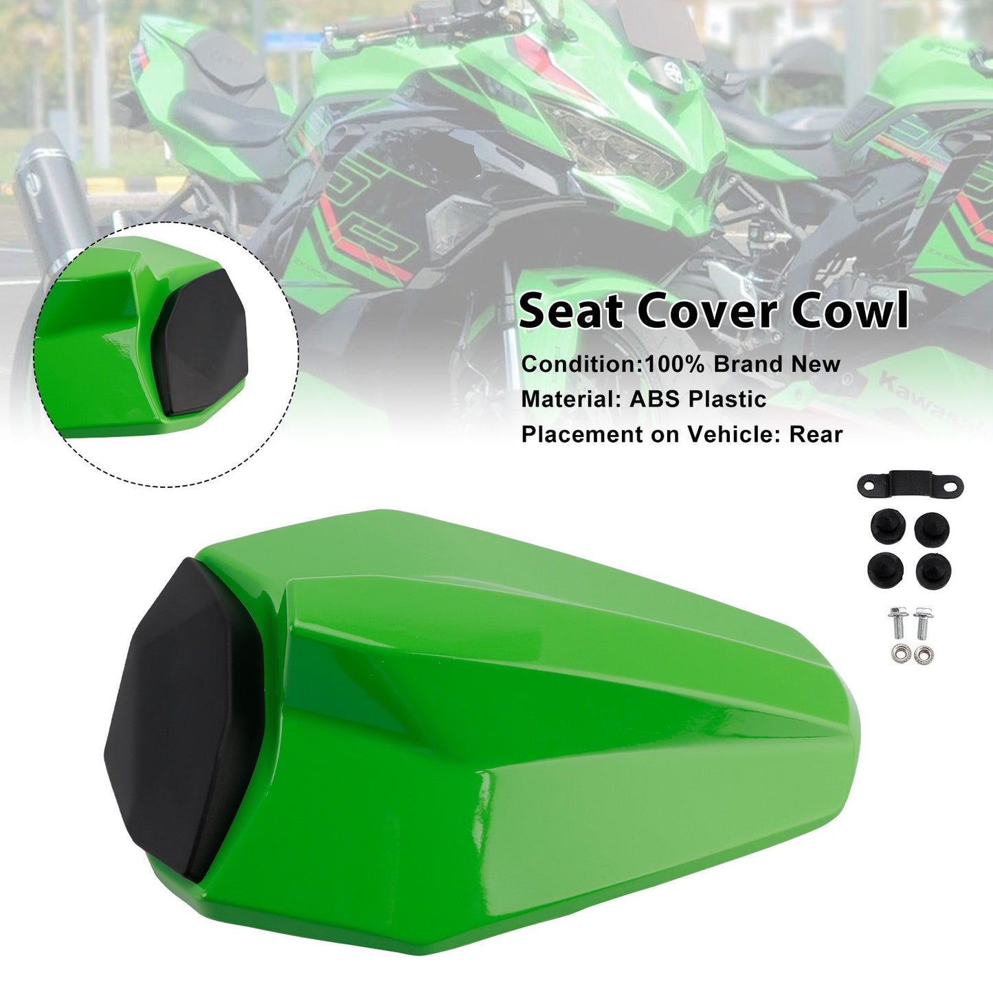 Carenatura posteriore Racing Tail per Kawasaki ZX25R ZX4R ZX4RR 2020-2025