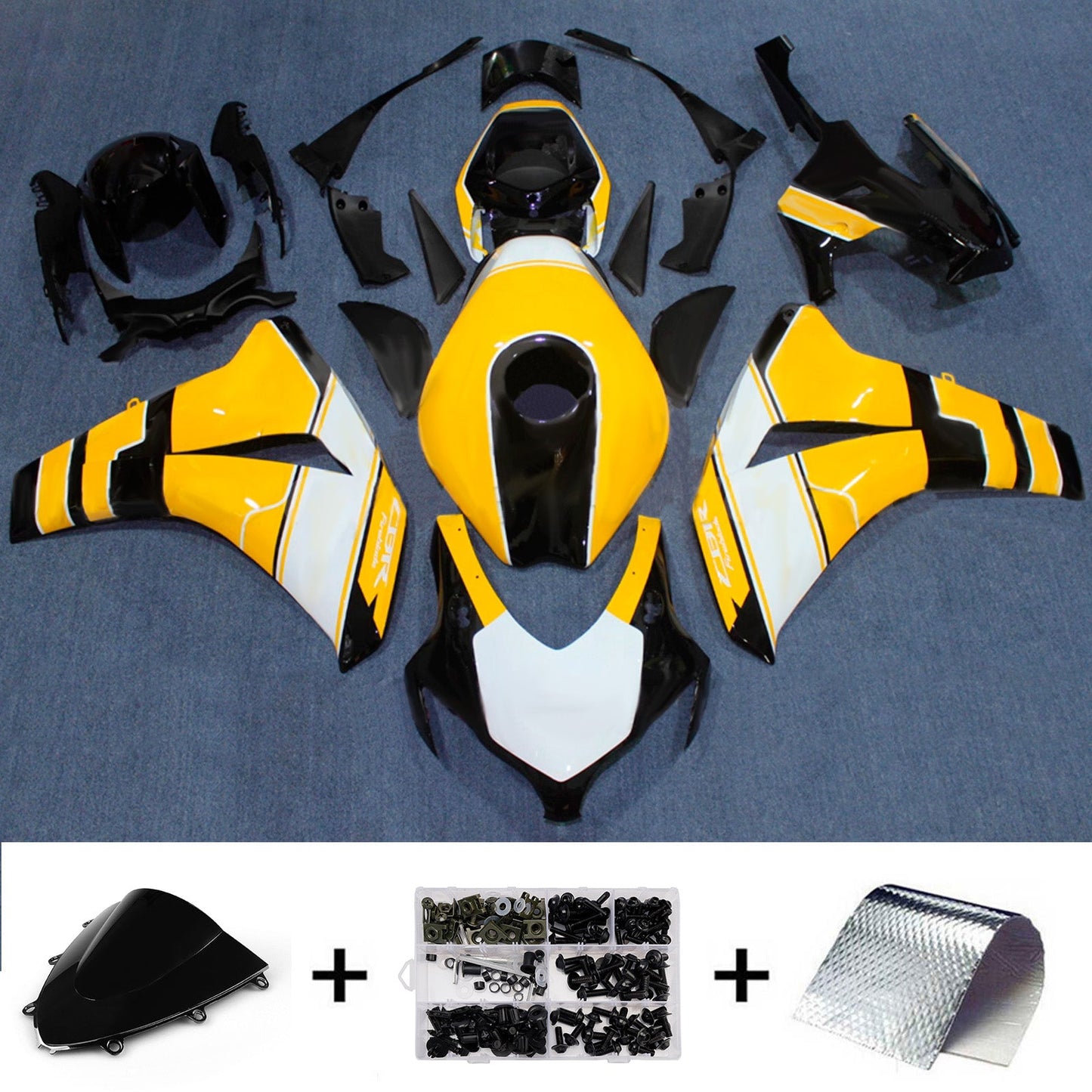 Kit di carene in plastica ABS stampate a iniezione per Honda CBR1000RR 2008-2011