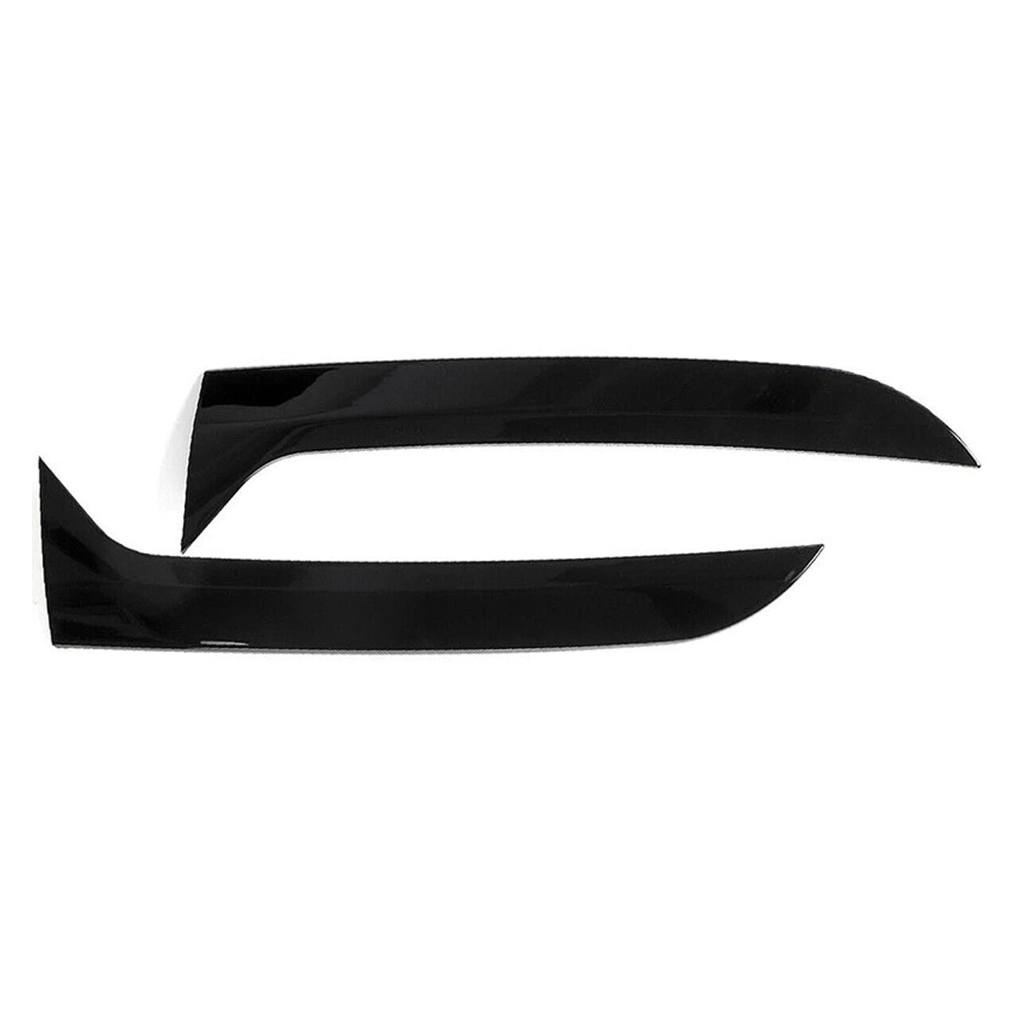 Spoiler laterali per lunotto posteriore nero lucido per VW Tiguan MK1 2007-2016