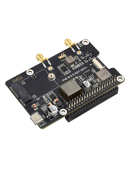 Scheda adattatore di alimentazione Ethernet PoE per Raspberry Pi 5 PCIe a M.2 E Key