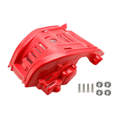 Piastra paramotore Honda CRF300 CRF300L 2023-2024 Protezione motore in plastica crepata
