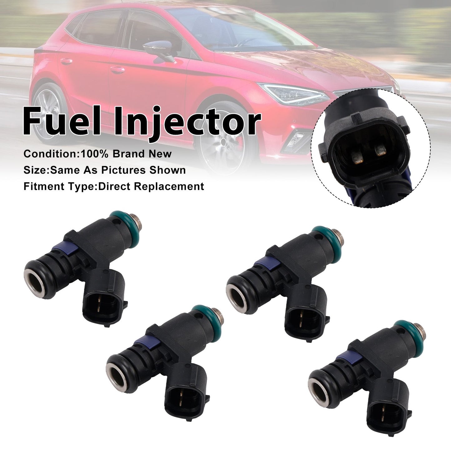 4 iniettori di carburante per Seat Mii 11-19 e Skoda Octavia 14-20 04E906031E