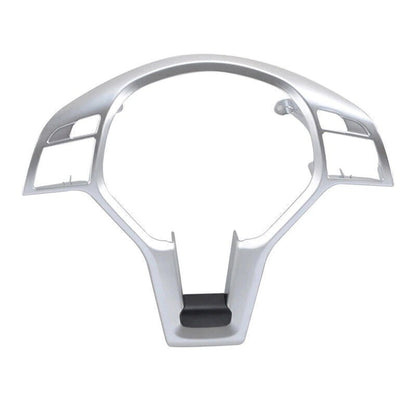 Rivestimento per volante cromato argento per Mercedes Benz W204 W207 W212 Classe C