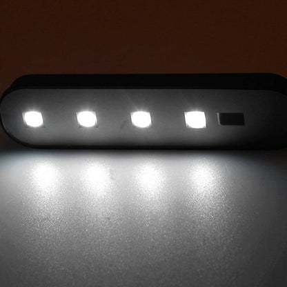 4 pezzi di luce di sicurezza per decorazione portiera auto, luce lampeggiante di avvertimento con rilevamento automatico