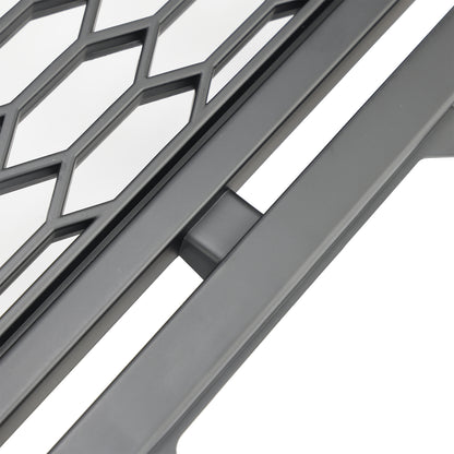Griglia paraurti anteriore a nido d'ape nera opaca stile Raptor per Ford F150 1999-2003 con LED
