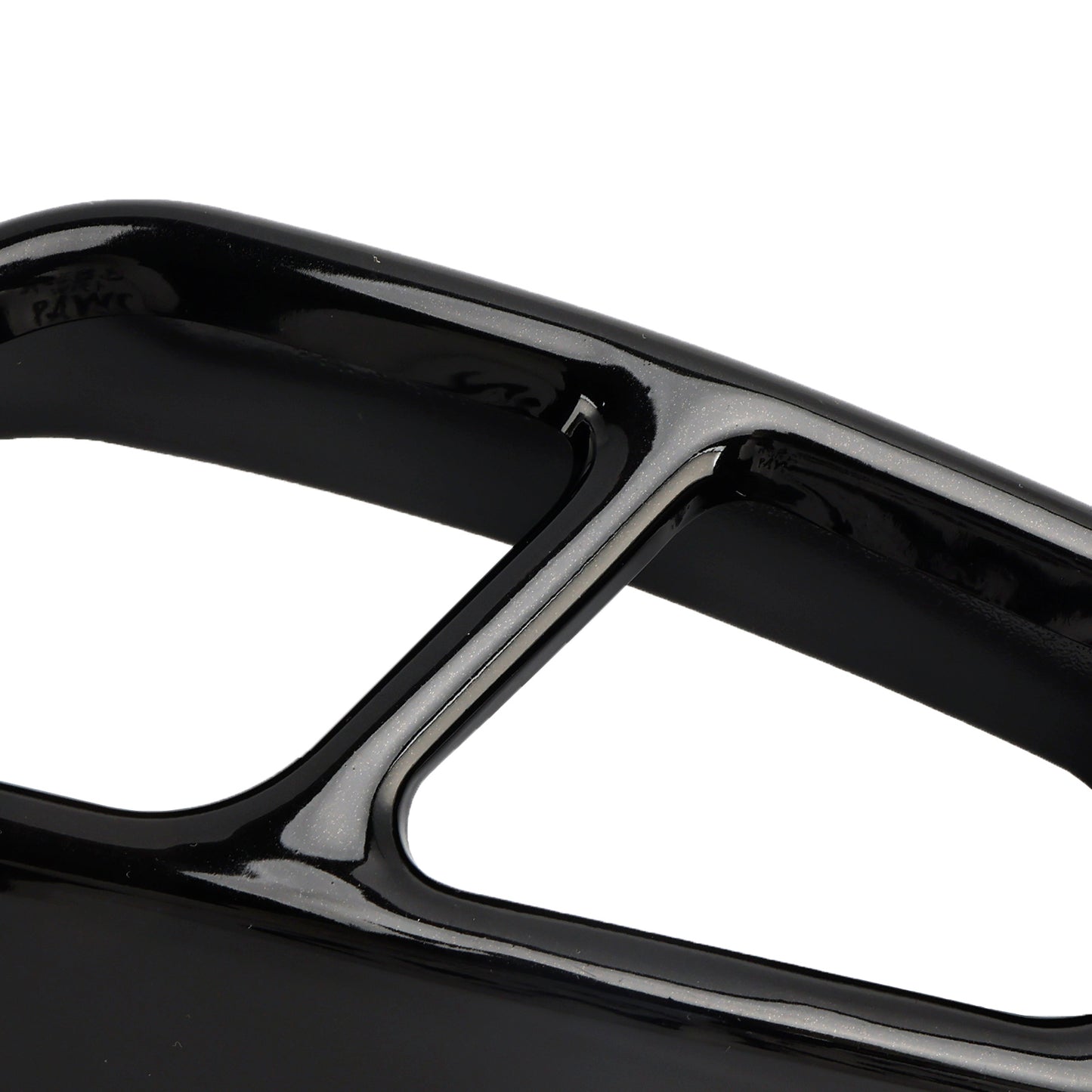 2x copertura del tubo della punta dell'ammortizzatore di scarico per BMW 5 G30 G31 2018-2022