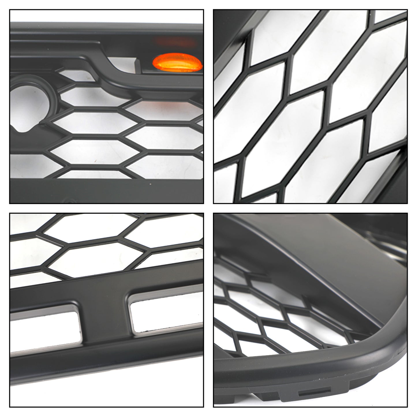 2015-2018 Ford Transit MK8 Raptor Griglia del paraurti anteriore nero matto w / LED