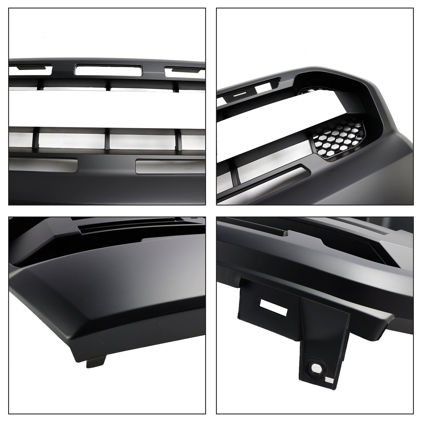 Griglia paraurti anteriore Matt Black Ford Ranger 2015-2019 T7 Stile Raptor