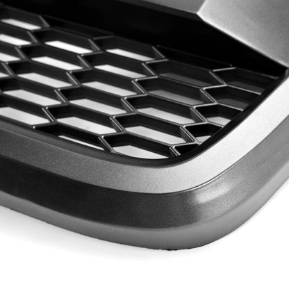 Per Ford F-150 2004 2005 2006 2007 2008 Style Raptor Griglia del cofano anteriore in rete sostitutiva con LED