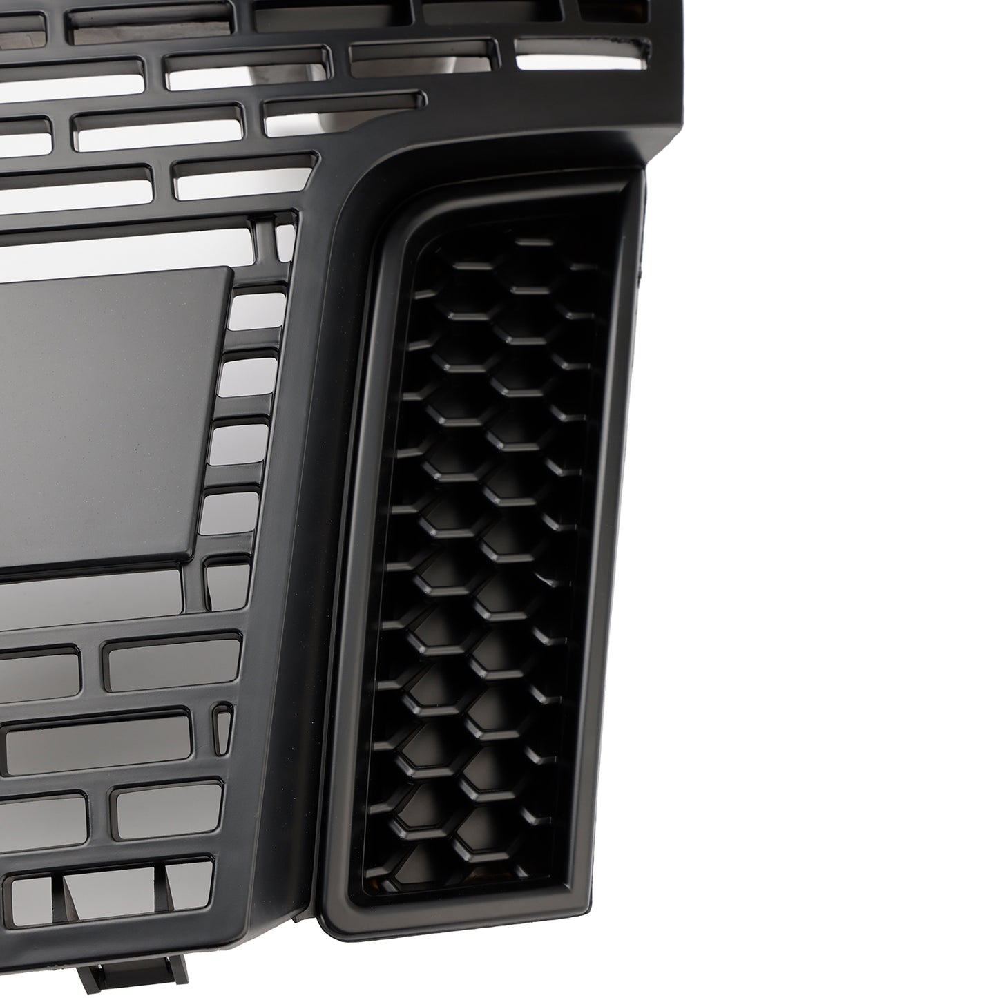 Per Ford Ranger T6 2012-2014 Griglia paraurti anteriore nera opaca(con/senza luci LED)