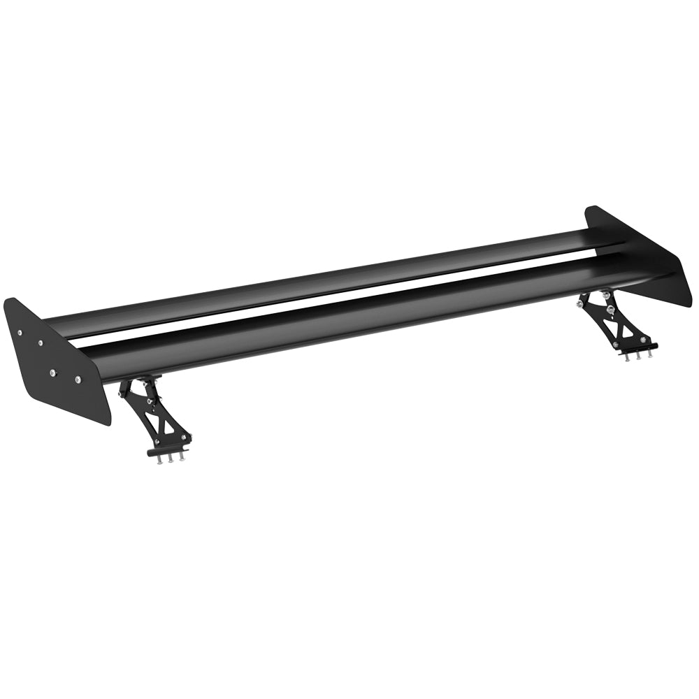 Spoiler per alettone posteriore GT a doppio ponte regolabile in alluminio universale