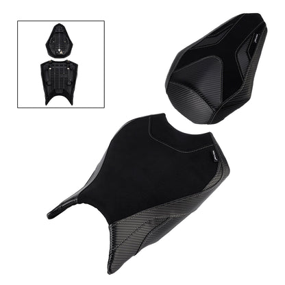 Kit cuscini passeggero anteriori e posteriori Raider per Honda CBR250RR 2017-2024 2023, colore nero