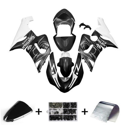 Kit carenatura iniezione in plastica ABS adatto per Kawasaki ZX6R 636 2005-2006
