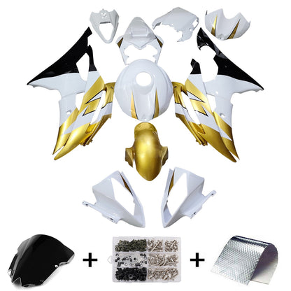 Kit carenatura iniezione plastica ABS per Yamaha YZFR6 YZF-R6 2008-2016