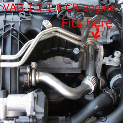 Piastra di blocco valvola EGR per VW Seat Skoda 1.2L 1.6L TDi per Audi Common Rail S/S