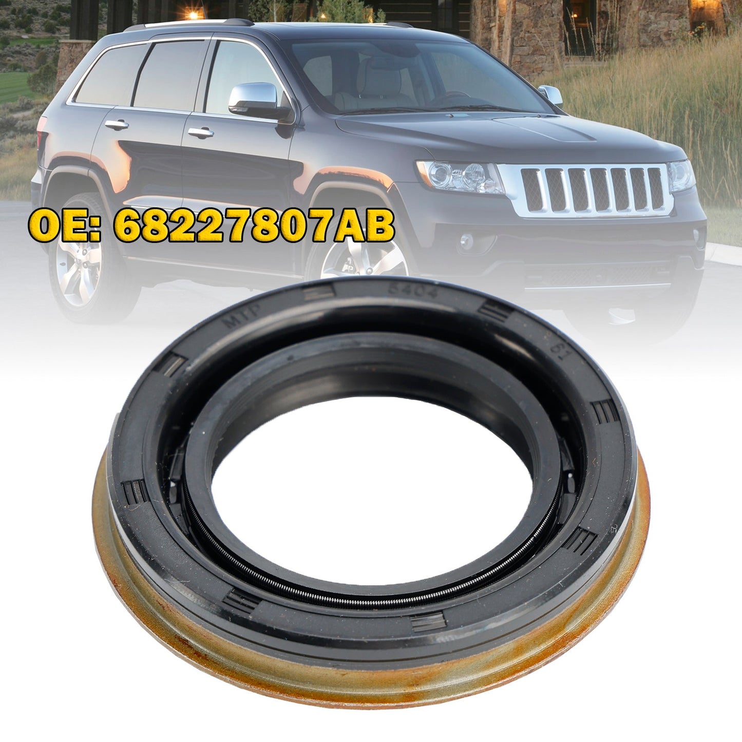 2017-21 Guarnizione dell'albero di uscita dell'asse della Jeep Chrysler Cherokee 68227807AB 155250305