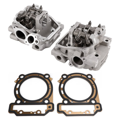 Testata cilindri Can-Am Outlander 800R 4x4 XMR 2011, valvole anteriori e posteriori, parte superiore 420613532 420613534