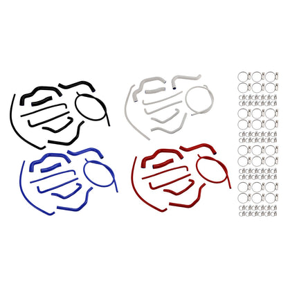 Kit di tubi flessibili in silicone per il liquido di raffreddamento del radiatore per Suzuki GSX-S750/Z 2017-2025