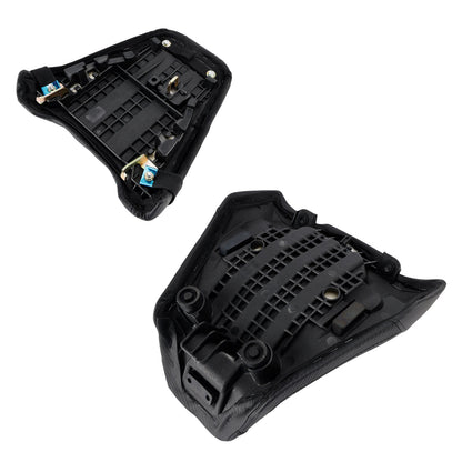 Kit sella conducente e passeggero 2024-2025 per Honda CB650R CBR650R, cuscino posteriore nero.