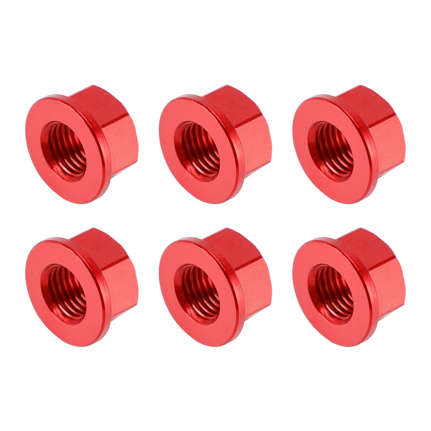 Kit dado pignone M10x1,25 rosso per Yamaha YZF-R1 98-14 R3 15-18 YZF-R6 03-21