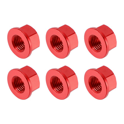 Kit dado pignone M10x1,25 rosso per Yamaha YZF-R1 98-14 R3 15-18 YZF-R6 03-21