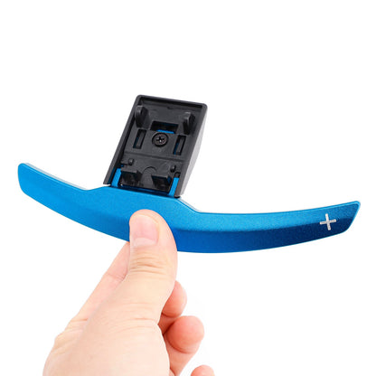 Estensione del cambio al volante per BMW Serie F F30 F31 F32 F10 X3 X5 Alluminio Blu