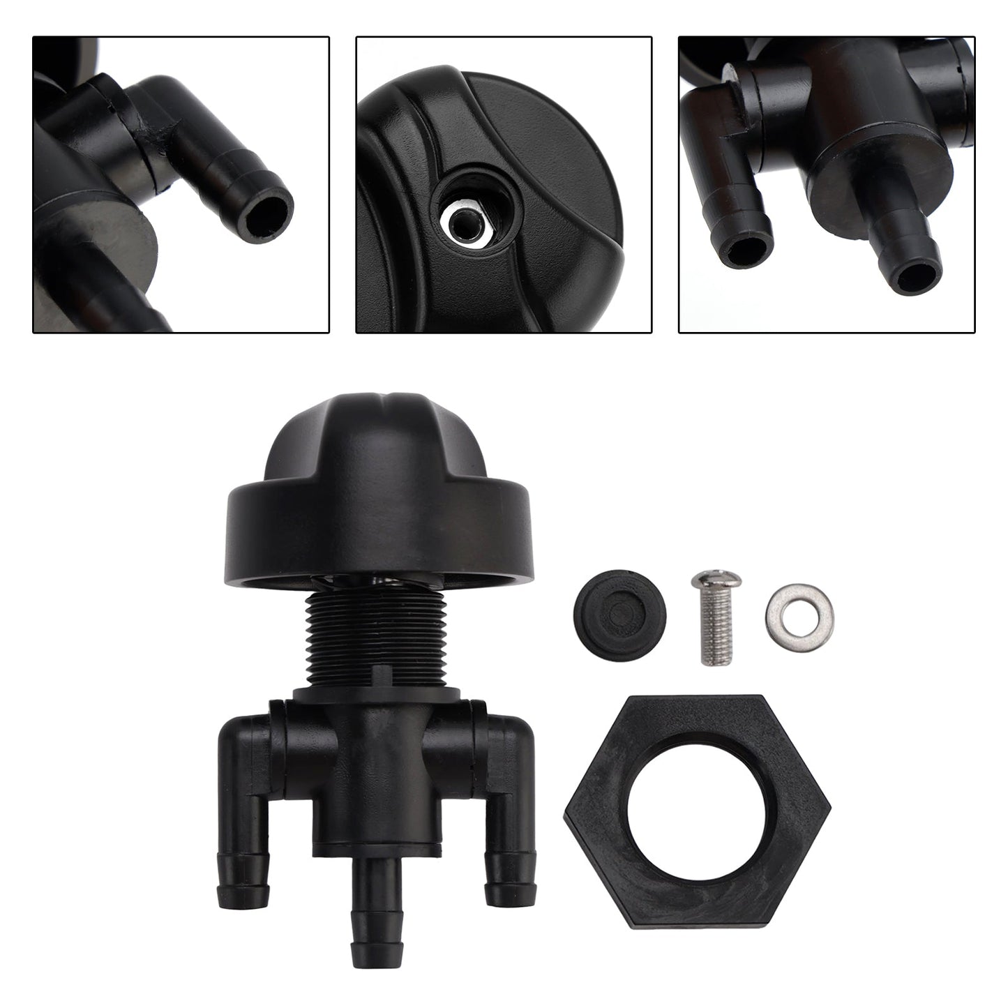 Rubinetto carburante a 3 vie 7052154 compatibile con Polaris Scrambler 400 Trail Blazer