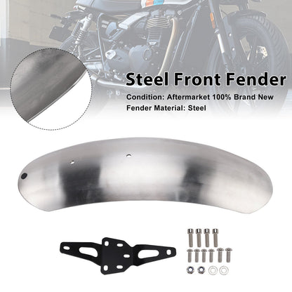 Parafango anteriore in acciaio per Street Scrambler 900 Speed Twin 900