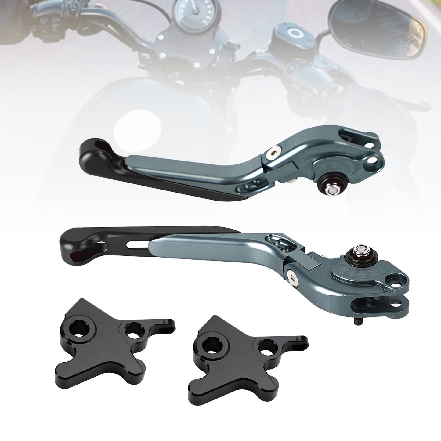Leva freno frizione regolabile adatta per Piaggio MP3 300 16-18 MP3 350 18-19