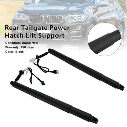 Supporto di sollevamento elettrico per portellone posteriore 2 pezzi 51247434043 51247434044 per BMW X6 F16 SUV xDrive 30d 2993ccm 258HP 190KW (Diesel) 2014-2019
